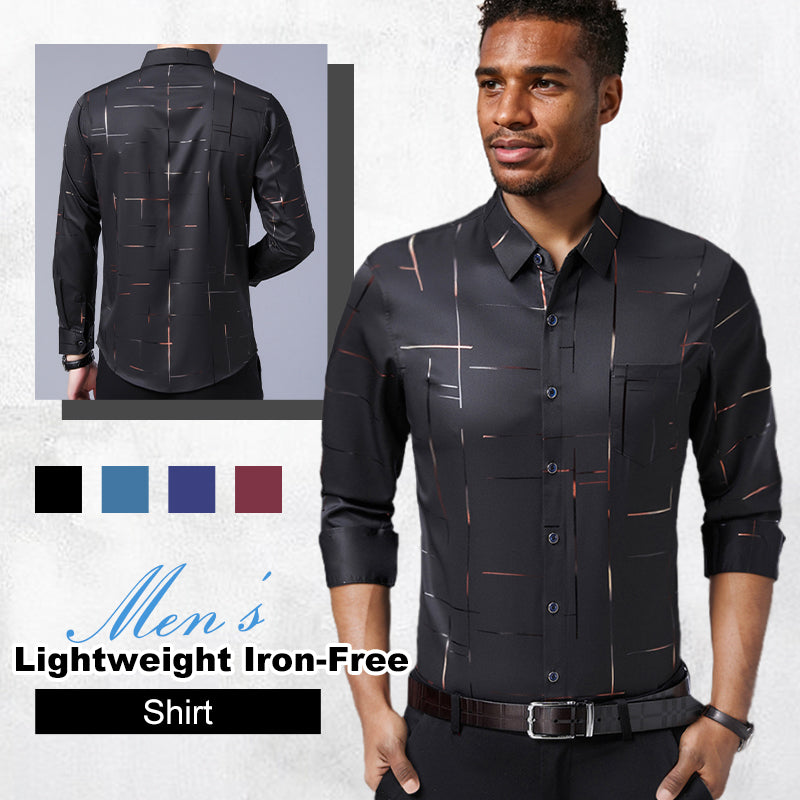 🔥Men's Thin Iron-free Shirt