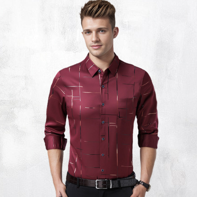 🔥Men's Thin Iron-free Shirt