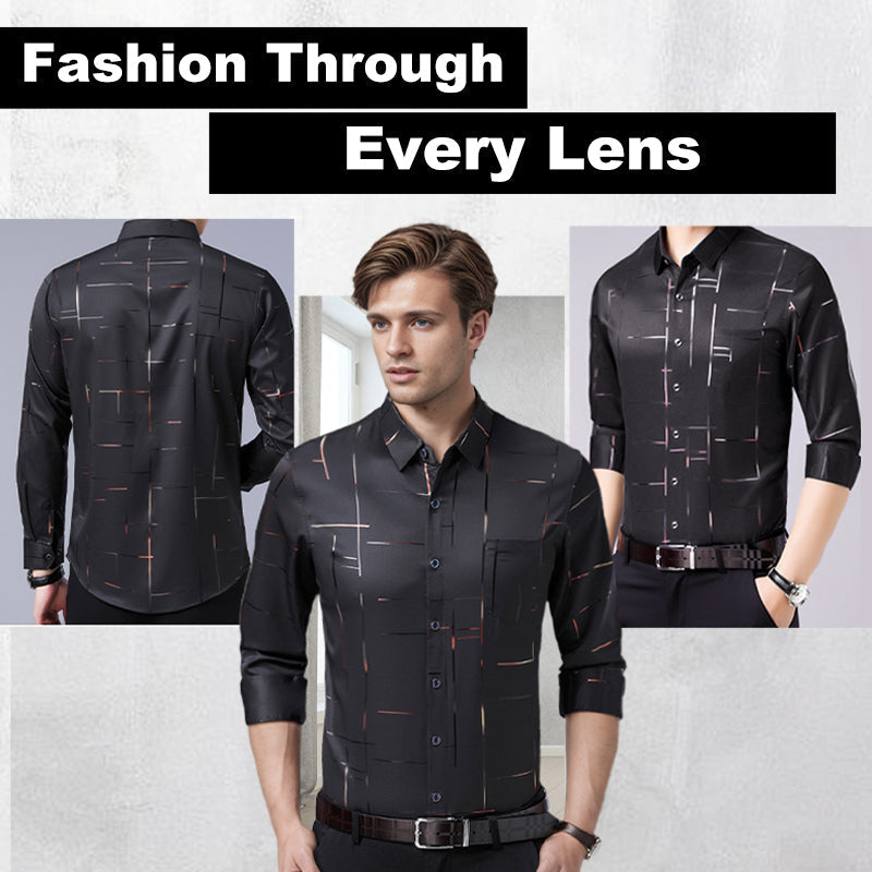 🔥Men's Thin Iron-free Shirt