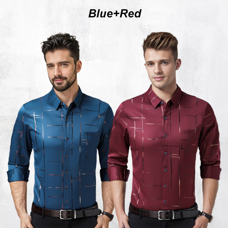 🔥Men's Thin Iron-free Shirt