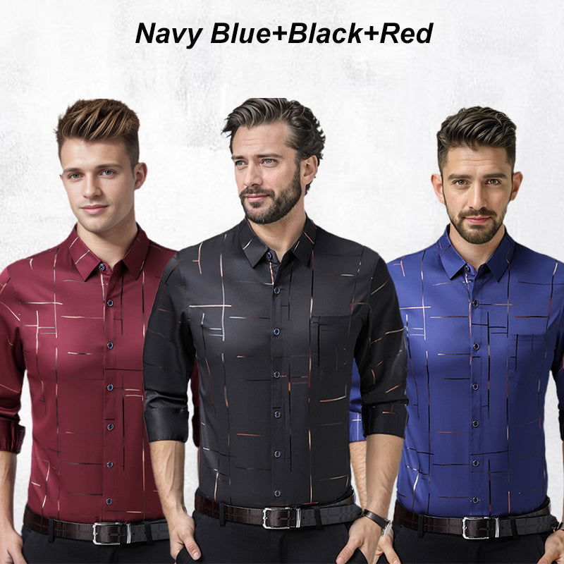 🔥Men's Thin Iron-free Shirt