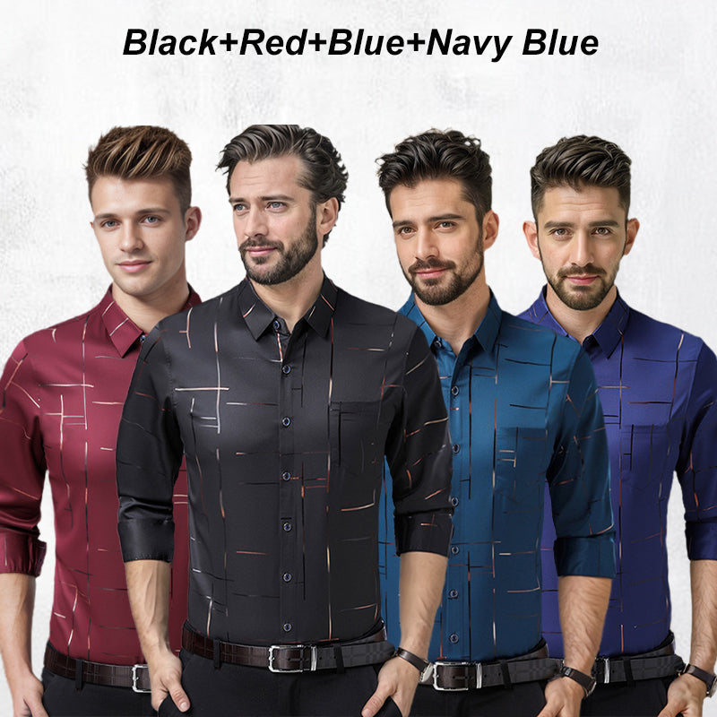 🔥Men's Thin Iron-free Shirt