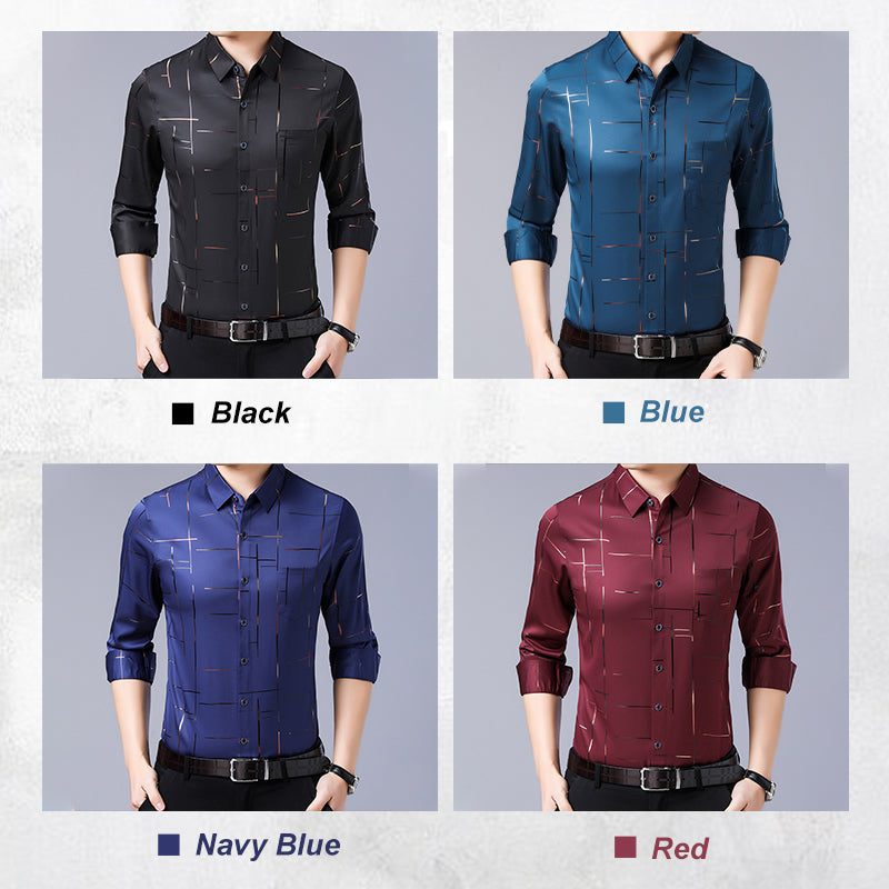 🔥Men's Thin Iron-free Shirt