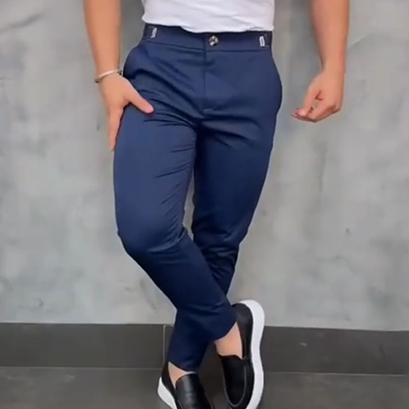 ⏰Fliwos Men's Stretch Slim Fit Pants