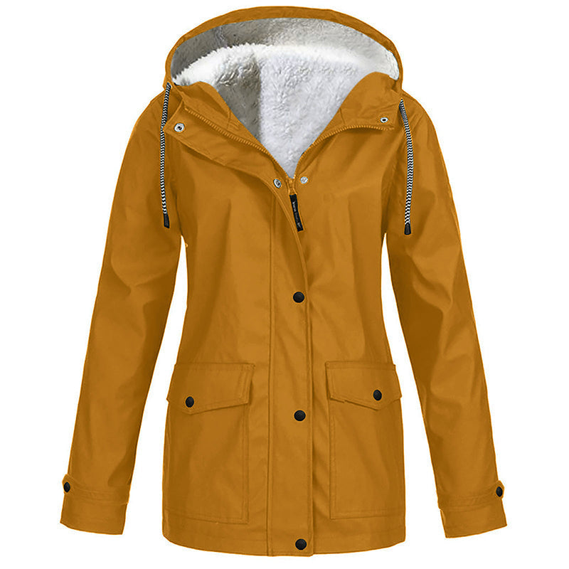 New Arrivals đ§„ Windproof Jacket with Soft Plush Lining â Lightweight Warmth for Outdoor Adventures