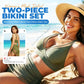 🏖️ High Waisted Bikini Set with Swim Skirt – Gentle tummy control, flattering skirt coverage. Feel confident & comfortable by the water. 🌊🌸