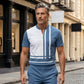 Men's Quarter-Zip Shirt & Shorts Set