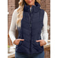 ✨️Womens Sleeveless Zip Up Puffer Vest💗 Cozy Without Bulk