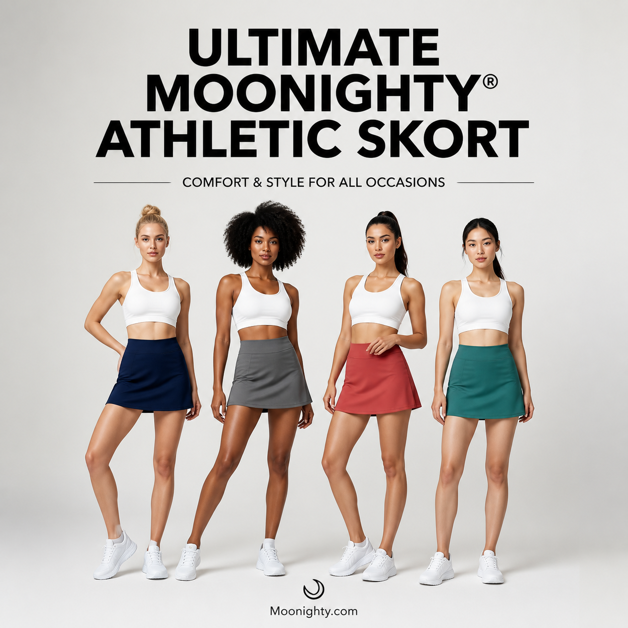 🌟Anti-Chafing Active Skort – Super soft and comfortable🔥