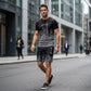 👕 LIMITED-TIME 52% OFF! 🩳 Men's Graphic Print T-Shirt & Shorts Set – Coordinated, Soft, Adjustable Waist 🌴