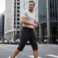 Men's Quick-drying Sports Capri Pants With Zipper Pockets 🩳💨