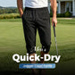 Men's Quick-drying Sports Capri Pants With Zipper Pockets 🩳💨