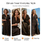 Women's V-Neck Leopard Print Maxi Dress