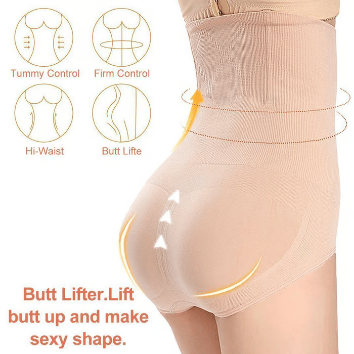🔥High Waist Tummy Control Shapewear Panties