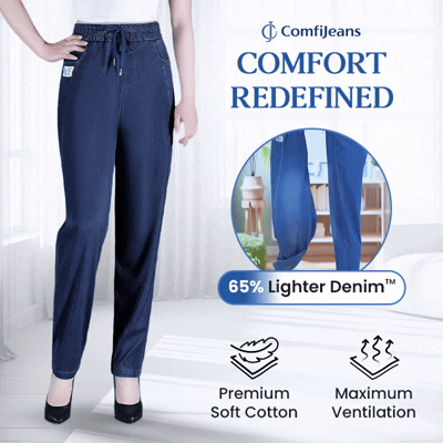 🔥Slim Casual Straight Ice Silk Jeans👖