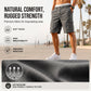 Men's Cargo Shorts – Elastic Waist, Multi-Pocket, Durable 🍁