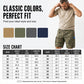 🩳 Men's Casual Relaxed Fit Cargo Shorts – Multi-Pockets, Breathable, Rugged 🌲