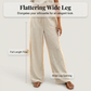 Short Sleeve Top Loose Straight Leg Pants Two Piece Set For Women