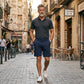 💎Quick-Dry Athletic Shorts for Men – 4-Way Stretch, Moisture-Wicking & Perfect for Gym, Golf or Daily Wear
