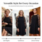 🔥Lace Patchwork Round Neck Long Sleeve Dress