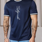 Men Letter Graphic Tee