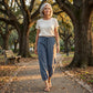💎 2026 New Women's Summer Cotton Linen Wide-Leg Pants – Breathable, Wrinkle-Free & Relaxed Fit 🍃