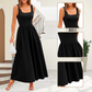 💥Women's Flared T-Shirt Midi Dress — Effortlessly Chic 🌟