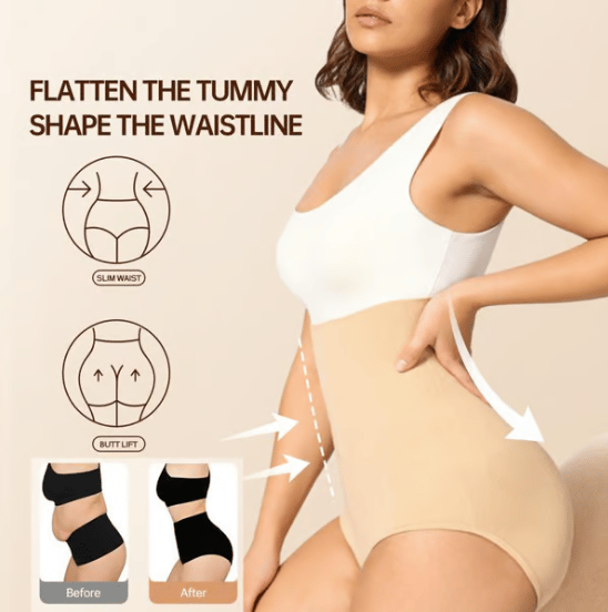 🔥High Waist Tummy Control Shapewear Panties