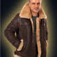SHEEPSKIN BOMBER JACKET