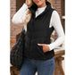 ✨️Womens Sleeveless Zip Up Puffer Vest💗 Cozy Without Bulk