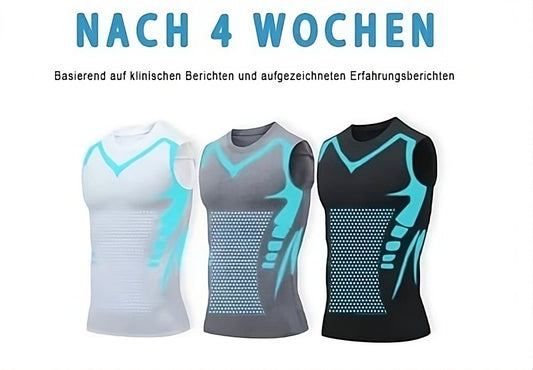 🔥  Ionic Shaping Vest – Compression & Cooling – Body Contouring & Sleeveless – Invisible Under Clothes 🕶️