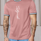Men Letter Graphic Tee