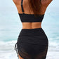 🏖️ High Waisted Bikini Set with Swim Skirt – Gentle tummy control, flattering skirt coverage. Feel confident & comfortable by the water. 🌊🌸