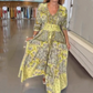 💃Elegant Floral Maxi Dress | Flow & Feminine Silhouette