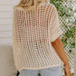 👚Women's Mesh Knit Top – Cloud-Soft, Seductive Details & Perfect Cover-Up