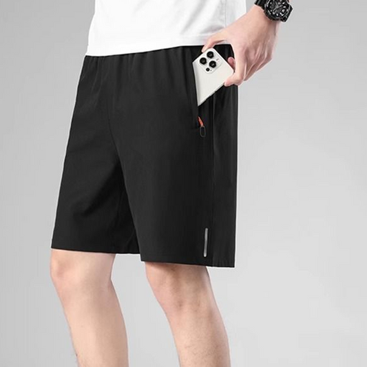 Men’s Elastic Waist Shorts – Relaxed & Breathable