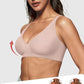💜LAST DAY-50% OFF💜Jelly Wireless Womens Comfortable Wireless Bras Push Up Bralettes Seamless Tshirts Bras Deep V Everyday Bras