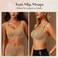 💐Thin Seamless Wireless Sports Bra👙Minimise Bust Firm Support For Large Sizes