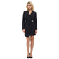 Women’s Elegant V-Neck Wrap Blazer Mini Dress
