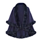 Women's Double-Layer Knit Shawl with Plush Trim