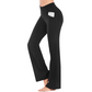 Women's High Waisted Stretchy Flare Pants
