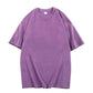 🔥Loose Vintage Solid Color Short Sleeve Top