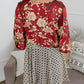 ✨Women's Floral Kimono Ruffle Sleeve Tie Cardigans Flowy Boho Loose Cover Ups