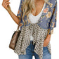 ✨Women's Floral Kimono Ruffle Sleeve Tie Cardigans Flowy Boho Loose Cover Ups
