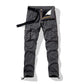 👖 Men's Classic Tactical Cargo Pants – Multi-Pocket, Durable, Adjustable Cuffs 🔧