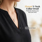Women's Casual V-Neck Short Sleeve Top