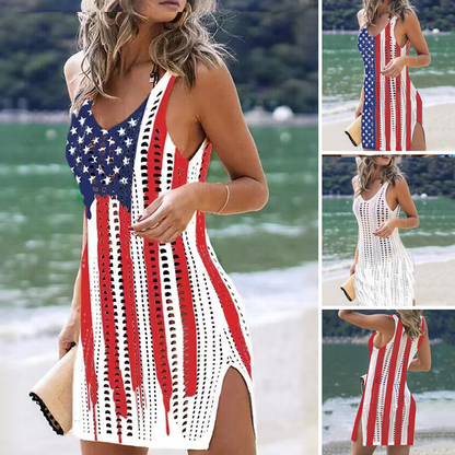 Women's Swimsuit Cover Up – Hollow Out, Star, Lightweight ✨