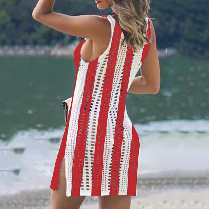 Women's Swimsuit Cover Up – Hollow Out, Star, Lightweight ✨
