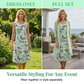 🔥Women's Elegant Chiffon Dress & Cardigan 2-Piece Set