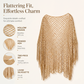 💐Summer Metallic Crochet Cover-Up – Lightweight, Flowy & Effortlessly Stylish summer outfit